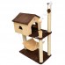 Arranhador House - Marrom/Bege - 68X44X104 cm