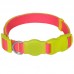 COLEIRA NEW PINK/AMARELO G 45-70X2,5 CM