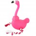 FLAMINGO C/CORDA 40CM X 18CM
