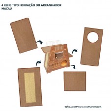 1944RF-5 - REFIL CONJ 4 TAPETES ARR MACAU MR