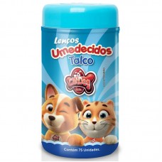 4780 - LENCO UMEDECIDO TALCO 75 UNID