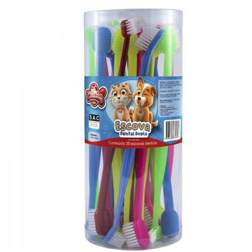 POTE COM 30 ESCOVAS CABO LONGO