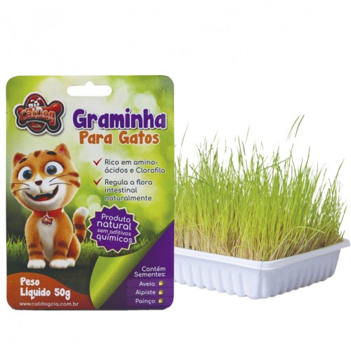 GRAMINHA GATOS 50GR 