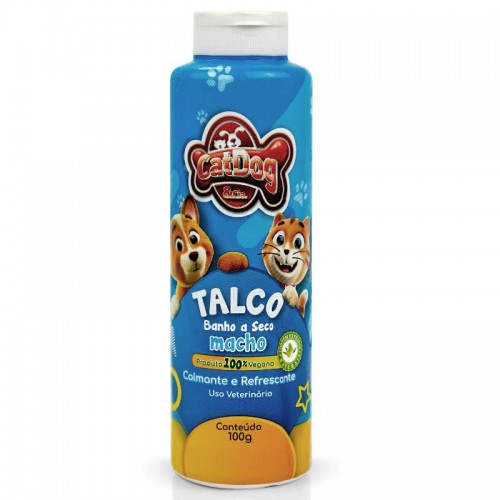 TALCO VEGANO BANHO A SECO MACHO 100G