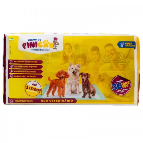 TAPETE PINICAO 30UN 60X60CM