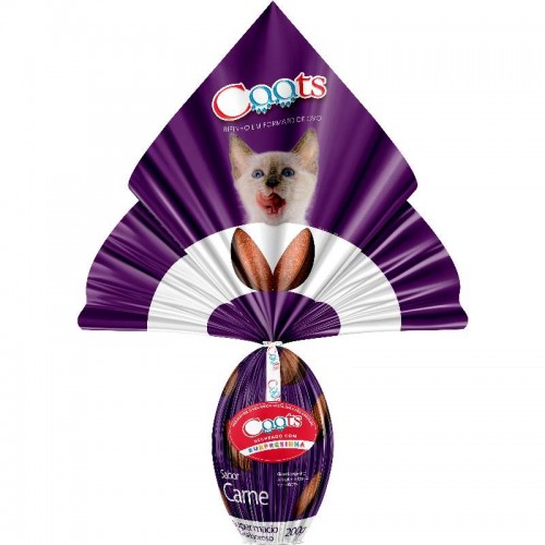 OVOS DE PASCOA CAATS CARNE 200 G