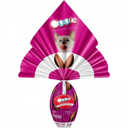 OVOS DE PASCOA CAATS PEIXE 200 G