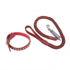 29149 - COLEIRA GUIA COURO MR