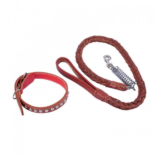 COLEIRA GUIA COURO MR