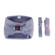 29235 - PEITORAL PELUDO COM GUIA M CZ