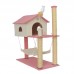 Arranhador House Baby - Rosa - 68X44X84 cm