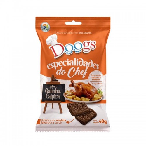 BIFINHO DOOGS GALINHA CAIP CAES ADUL 40G