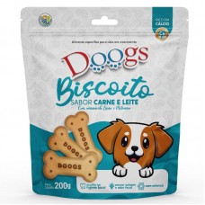 35004 - BISCOITO DOOGS CARNE LEITE FILHOTE 200 G