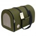 Bolsa redonda - N.º 2 - Nylon 600 - Verde - 45X26X30 cm