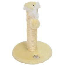 1832-13 - Arranhador 1 plataforma - M - Branco - 25X25X33 cm