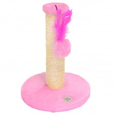 1832-4 - Arranhador 1 plataforma - M - Rosa - 25X25X33 cm