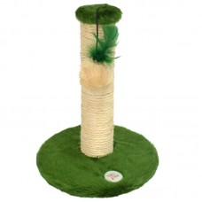 1832-10 - Arranhador 1 plataforma - M - Verde - 25X25X33 cm