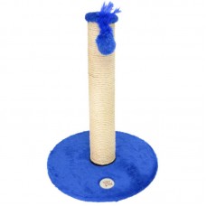 829-2 - Arranhador 1 plataforma - G - Azul - 40X40X53 cm