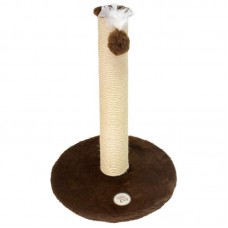 829-5 - Arranhador 1 plataforma - G - Marrom - 40X40X53 cm