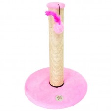 829-4 - Arranhador 1 plataforma - G - Rosa - 40X40X53 cm