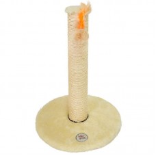 829-13 - Arranhador 1 plataforma - G - Branco - 40X40X53 cm