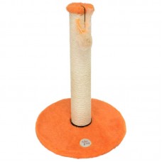 829-18 - Arranhador 1 plataforma - G - Laranja - 40X40X53 cm