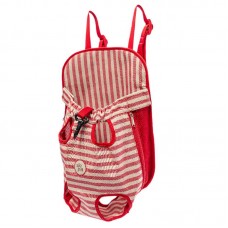 1607-3 - Kangoo Pipa - N.º 1 - Vermelho - 14X23X34 cm