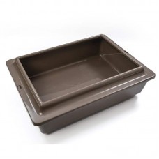 793-5 - BANDEJA C/BORDA FENDI 44,5X34X13 CM