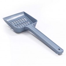 Pá plástica higiênica - Azul - 28X10 cm