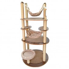 1981 - Arranhador Jeri - Marrom  - 110X110X200 cm