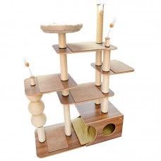 1980 - Arranhador Noronha - Marrom - 142X63X185 cm