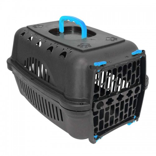 CAIXA TRANSP 3 BLACK AZUL 54X39X35 CM