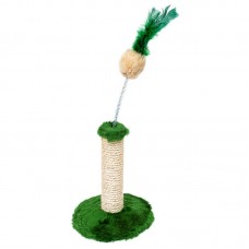 Arranhador 1 plataforma - P - Verde - 18X18X23 cm