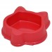 Comedouro Cat para gatos - Perolizado - Vermelho - 160 ml