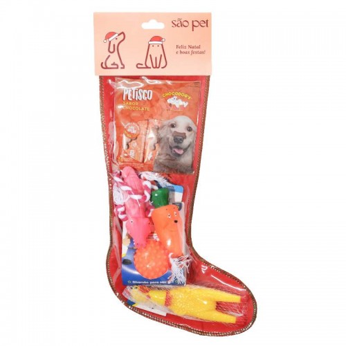 Meia de Natal - para cães