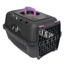 202626 - CAIXA TRANSP 1 BLACK ROSA 45X32X27 CM