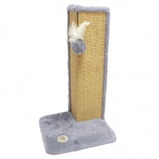 1880-11 - Arranhador Protector para canto/móvel - Cinza - 31X31X56 cm