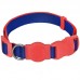COLEIRA NEW CORAL/AZUL G 2,5X45-70CM