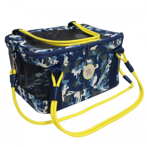 Bolsa Aerial Selva - modelo GL - Camuflado Azul - 43X32X24 cm