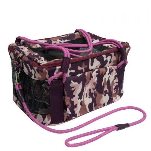 Bolsa Aerial Selva - modelo GL - Camuflado Rosa - 43X32X24 cm