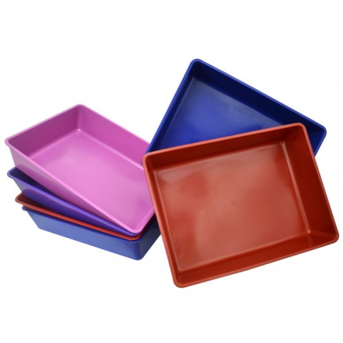 BANDEJA S/BORDA 44,5X33X9,5 CM 6 UN