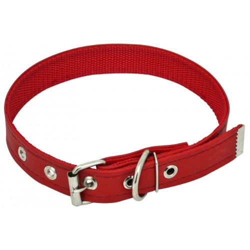 COLEIRA CORINO REFORCADO- PT -TAM.VARIADOS