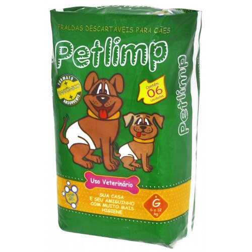 FRALDAS DESC G PESO 6 A 12KG 6 un