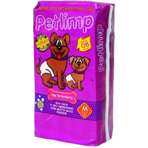 FRALDAS DESC M PESO 3 A 7KG 8UN